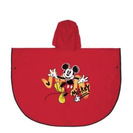 Impermeable Poncho Mickey Rojo