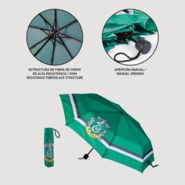 Paraguas Plegable Harry Potter Slytherin Verde 53 cm