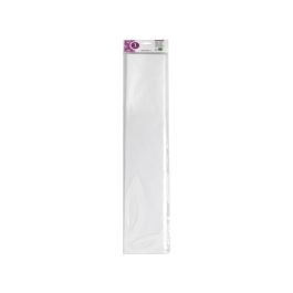 Papel Crespon Liderpapel 50 cm X 2.5M 34 gr-M2 Blanco