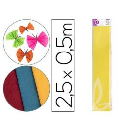 Papel Crespon Liderpapel 50 cm X 2.5M 34 gr-M2 Amarillo Precio: 1.49999949. SKU: B13M3KP39S