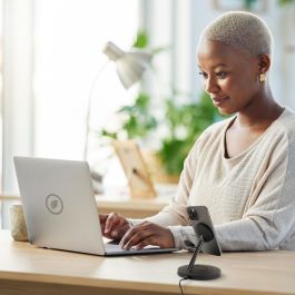 Cargador Inalámbrico Muvit for Change APH-MWC3 Negro