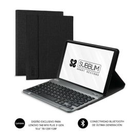 Funda para Tablet y Teclado Subblim SUBKT3-BTL300 Negro Qwerty Español QWERTY 10,6"