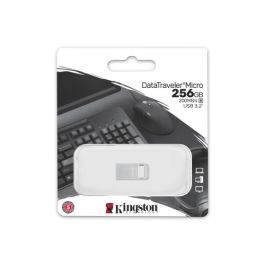 Memoria USB Kingston DataTraveler DTMC3G2 256 GB Negro Plateado 256 GB