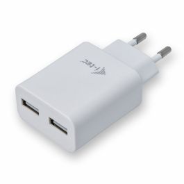 Cargador USB Pared i-Tec CHARGER2A4W Blanco Precio: 12.94999959. SKU: S55090305