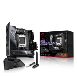 ASUS ROG STRIX X670E-I GAMING WiFi AMD X670 Socket AM5 mini ITX Precio: 456.94999988. SKU: S5615825