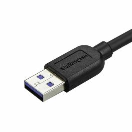 Cable USB a Micro USB Startech USB3AU2MLS Negro