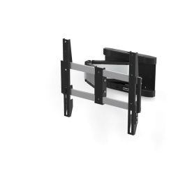 SMS Icon 3D Medium Soporte de Pared para Pantalla, Inclinación/Giro Flexible, Ajustable Extensible, Máx. 25 kg, VESA 100x100, Aluminio/Negro