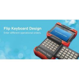 Ernitec Monitor de Prueba Táctil 4" Wi-Fi, Compatible HDCVI/AHD/TVI/CVBS, Salida de Potencia DC12V/2A para Cámaras CCTV