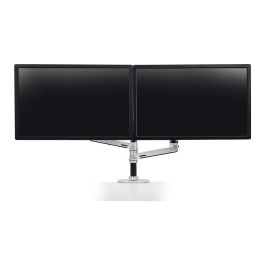 Ergotron Brazo Doble LX Redesign para Pantallas, 18.1kg, 24", Ajuste de Altura, Plata