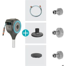 Enrollador de manguera automático para terraza - GARDENA - RollUp - S - Azul - Longitud 15 m - Manguera 13 mm Enrollador de manguera automático para terraza - GARDENA - RollUp - S - Azul - Longitud 15 m - Manguera 13 mm