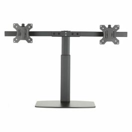 Ewent EW1538 Soporte de Mesa para 2 Monitores hasta 27 Pulgadas, Resorte de Gas, Ajuste Ergonómico, Gestión de Cables