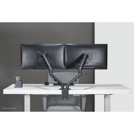 Neomounts FPMA-D650DBLACK Soporte de mesa para 2 monitores, hasta 27", Negro