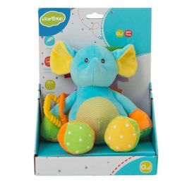 Creaciones Llopis Elefante Turquesa Activity 26 cm Caja Abiertas