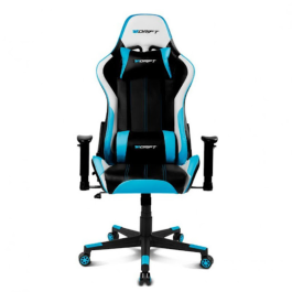 DRIFT DR175 Silla Gaming Profesional, Silla de Videojuegos Ergonómica con Reposabrazos 2D, Cojines Lumbar y Cervical, Respaldo Reclinable, Negro/Azul/Blanco y Otros Colores Precio: 170.7899996. SKU: B12M7BB8K2