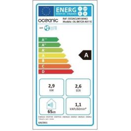 Climatizador portátil monobloc - OCEANIC - 2930W - 10000 BTU - Programable - Clase energética A Climatizador portátil monobloc - OCEANIC - 2930W - 10000 BTU - Programable - Clase energética A