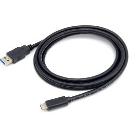 EQUIP Cable USB-A 3.2 a USB-C 128344, St/St, 2.00m, 3A/20V, Negro