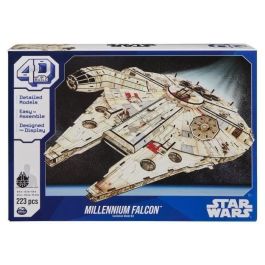 Star Wars - HALCÓN MILENARIO - Modelo 4D para construir - 48 cm Star Wars - HALCÓN MILENARIO - Modelo 4D para construir - 48 cm