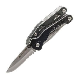 True Handy one Multiherramienta 18 en 1 de Bolsillo con Navaja de Acero Inoxidable y Aluminio con Accesorios Incluidos Precio: 31.50000018. SKU: B193A5T6FL