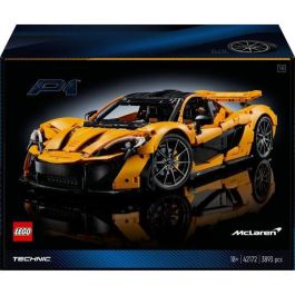 LEGO 42172 Technic McLaren P1 - Kit de modelo de hipercoche para adultos entusiastas de los vehículos