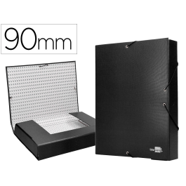 Liderpapel Carpeta Proyectos Folio Lomo 90mm Cartón Forrado Negra Precio: 8.68999978. SKU: B13BHT9PLK