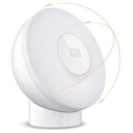Xiaomi Motion-Activated Night Light 2 Bluetooth, Lámpara LED de Ambiente con Sensor de Movimiento, Blanco, 2800K, 25lm, Pilas AA