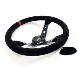 Volante Racing OCC Motorsport Negro Negro/Rojo Ø 35 cm