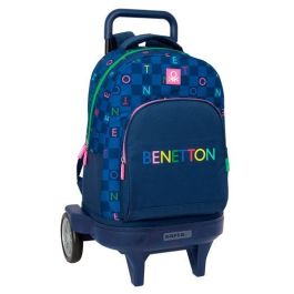 Safta Mochila Gde. C-Ruedas Compact Evol. Ext. Benetton "Damero" Precio: 55.50000049. SKU: B1BRJB4HSA