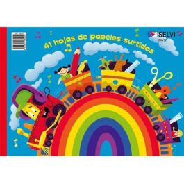 Selvi Cuaderno Manualidades 41 Hojas 24x32 cm Papeles Surtidos Set 5 Unidades (Set de 5) Precio: 16.50000044. SKU: B169D4L94C
