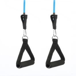 Set de Bandas de Resistencia con Accesorios y Guía de Ejercicios Tribainer InnovaGoods 3 Unidades