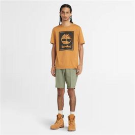 Camiseta de Manga Corta Hombre Timberland Stack Logo