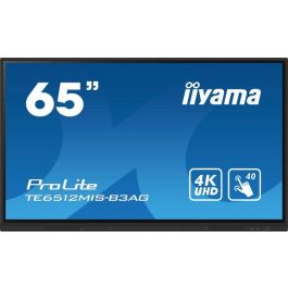 iiyama 65" Pantalla Táctil Interactiva UHD 4K IPS Android 11, 40 Puntos PureTouch IR, 8GB/64GB, iiWare10, USB-C 65W PD
