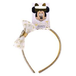 Diadema Minnie Mouse Lazo Dorado Precio: 6.50000021. SKU: S0732696