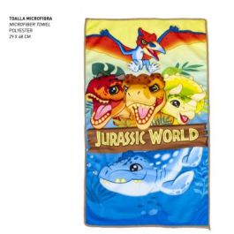 Set de Aseo Infantil para Viaje Jurassic Park 4 Piezas Naranja