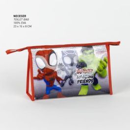 Neceser Aseo Viaje Accesorios Spidey Rojo