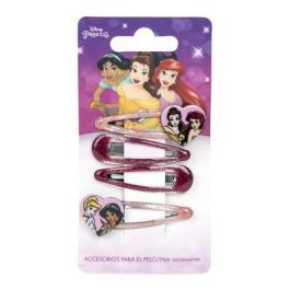 Clips para Pelo Disney Princess Multicolor 4 Piezas