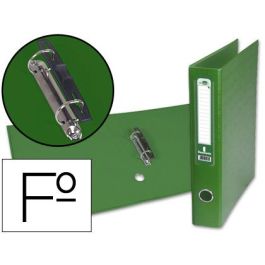 Liderpapel Carpeta 2 Anillas 40mm Folio Cartón Forrado Paper Coat Ollao Tarjetero Color Verde Precio: 5.50000055. SKU: B168WXM7MX
