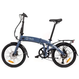 Bicicleta Eléctrica Youin BK1300 250 W 25 km/h Gris Azul 20"