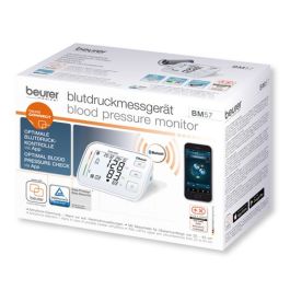 TENSIOMETRO DE BRAZO BLUETOOTH BEURER BM-57 - DETECCIÓN DE ARRITMIAS - BRAZALETE PARA CONTORNOS DE BRAZO 23-43CM - PANTALLA XL - APP HEALTH TENSIOMETRO DE BRAZO BLUETOOTH BEURER BM-57 - DETECCIÓN DE ARRITMIAS - BRAZALETE PARA CONTORNOS DE BRAZO 23-43CM - PANTALLA XL - APP HEALTH