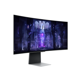 Smart Monitor Gaming Ultraparonámico Curvo Samsung OdysseyG8 S34BG850SU 34"/ UWQHD/ Smart TV/ 0.1ms/ 175Hz/ OLED/ Regulable en altura/Multimedia/Plata
