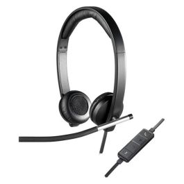 Logitech auriculares diadema h650e biaural estereo c/ micrófono control de volumen cable usb negro/plata Precio: 63.9500004. SKU: S55080767