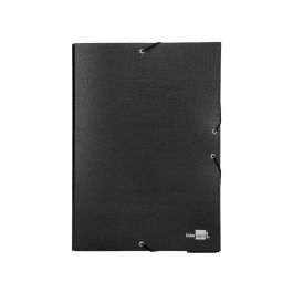 Carpeta Proyectos Liderpapel Folio Lomo 90 mm Carton Forrado Negra