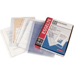 Esselte Funda Portadocumentos Multitaladro-16 Pvc Liso C-Refuerzo Folio 80 Micras Caja -100U- Precio: 60.5. SKU: B16AL5H3H7