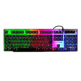 The G-Lab Keyz Neon teclado USB QWERTY Español Negro Precio: 23.94999948. SKU: B1DXTGXK65