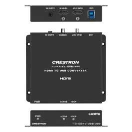 Crestron Usb Converter With Hdmi And Analog Audio Input (Hd-Conv-Usb-300) 6512272