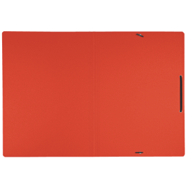 Carpeta de Carton con Gomas y sin Solapas A4 Recycle 100% Rojo Leitz 39080025