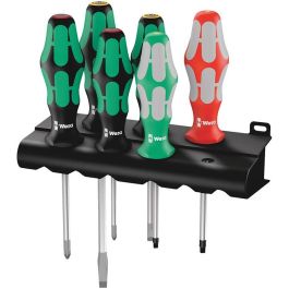 Wera 334/368/6 Juego de 6 Destornilladores de Precisión Phillips y Planos con Rack, Mango Ergonómico y Punta Imantada Precio: 57.58999961. SKU: B17HV48J2D