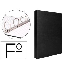 Carpeta De 4 Anillas 40 mm Mixtas Liderpapel Folio Carton Forrado Paper Coat Negra Precio: 6.6550006655. SKU: B12C64BHF4