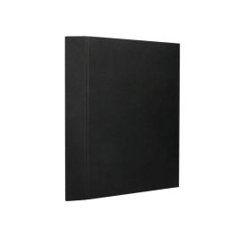 Carpeta Fuelle Liderpapel Folio Carton Forrado Negra