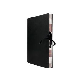 Carpeta Fuelle Liderpapel Folio Carton Forrado Negra