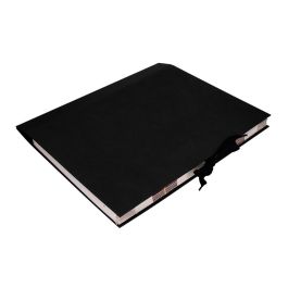 Carpeta Fuelle Liderpapel Folio Carton Forrado Negra